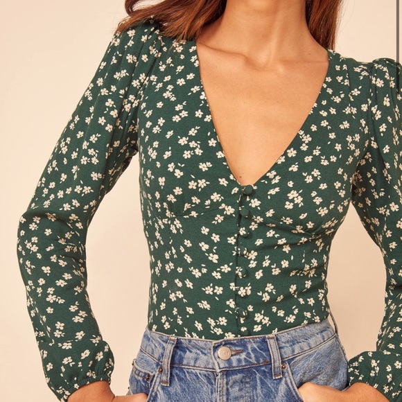 Reformation Tops - Reformation Nell top